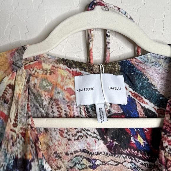 H&M Studio Floral Wrap Skirt Set - Picture 7 of 11